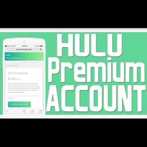 HULU PREMIUM ACCOUNT / NO COMMERCIALS /24 MONTHS